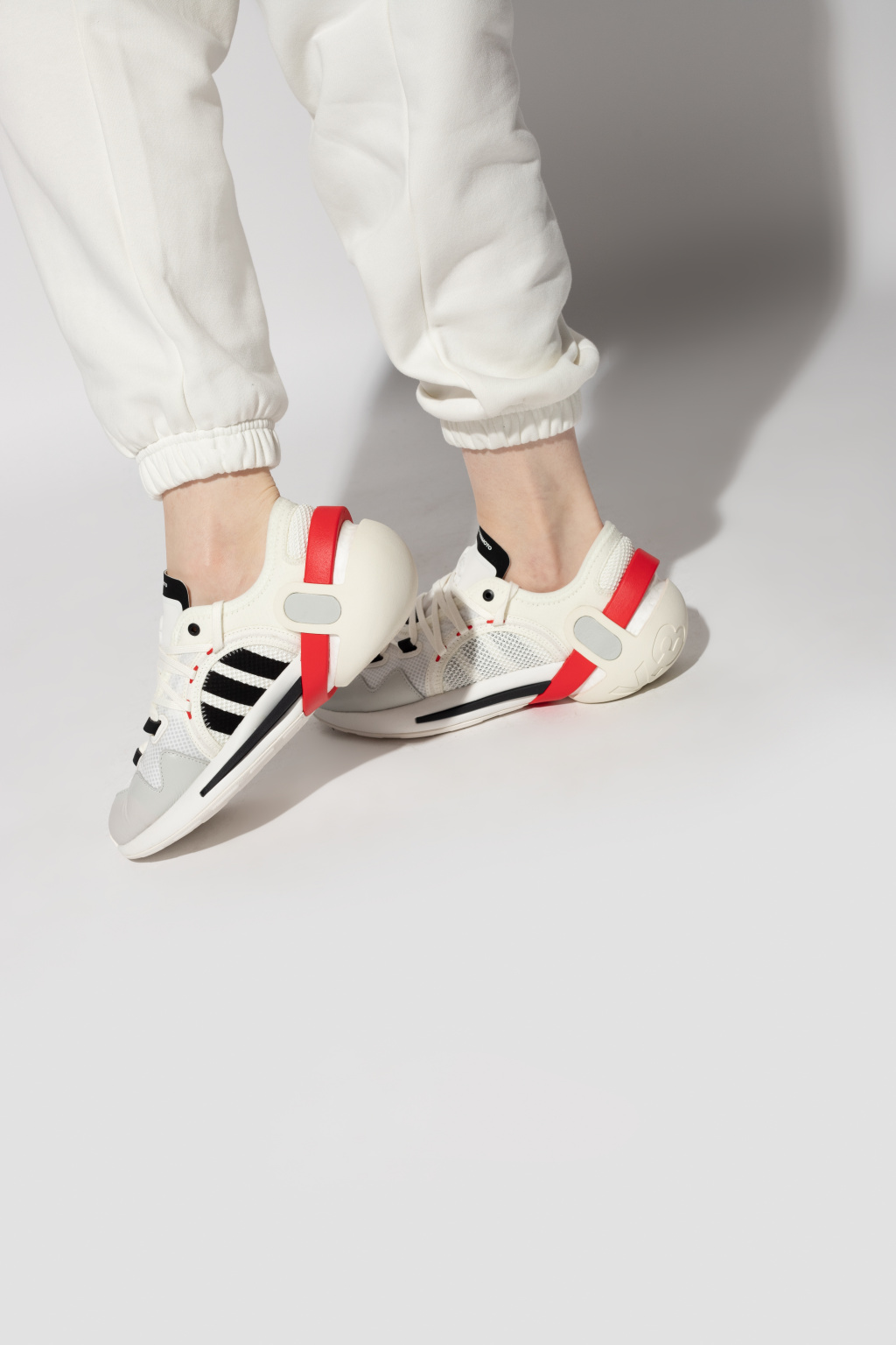 IetpShops GB - 3 Yohji Yamamoto - Cream 'Idoso Boost' sneakers Y